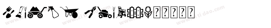 Flower Icons字体转换